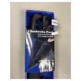 3 PACK OF UMBRELLAS