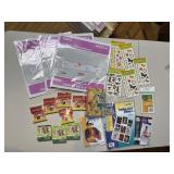 STICKERS, PHOTO CORNERS, SCRAPBOOK PAGES, TRADING
