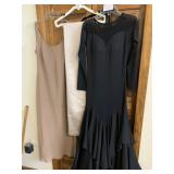 EVENING DRESSES INCLUDING BETSEY JOHNSON SZ S,