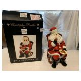 CHRISTOPHER RADCO JOLLY NICK COOKIE JAR HARD TO