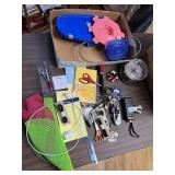 MOTOROLA FLIP PHONE, PITT LANYARD, SCISSORS, SHOE