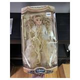 COLLECTORS CHOICE FINE BISQUE PORCELAIN DOLL IN