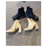2 NEW PAIRS OF BOOTS