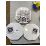 3 MARILYN MONROE COLLECTORS PLATES