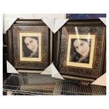 2 MATCHING PORTRAIT COLLECTION PICTURE FRAMES
