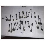 COLLECTOR SPOONS 26 PIECE GROUP