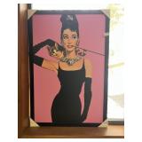 26X38 BREAKFAST AT TIFFANY'S FRAMED POSTER