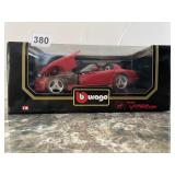 BURAGO - DODGE VIPER RT/10 1992, 1/18 SCALE