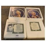MARILYN AND ELVIS COLLECTOR PLATES IN BOX