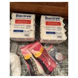 BACTIVE DISINFECTANT WIPES, SHOE INSOLES ETC.
