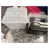 FLIP TOP TOTE AND STORAGE CONTAINERS, BIN, EXTRA