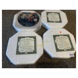 NATE GIORGIO COLLECTOR PLATES NEW IN BOX