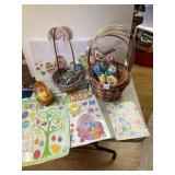 EASTER BASKETS, EGGS, WINDOW CLINGS, GIFT BAGS,