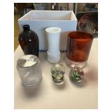 VASES AND SNOW GLOBES