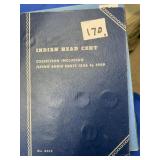 PARTIAL INDIAN HEAD PENNY BOOK