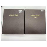 INDIAN HEAD AND LINCOLN BOOKS