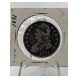 1831 CAPPED BUST HALF DOLLAR
