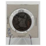 1838 CAPPED BUST HALF DOLLAR