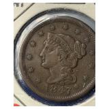 1847 LARGE CENT