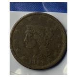 1842 LARGE CENT