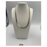 STERLING SILVER NECKLACE 0.43 OZT 15 INCHES LONG