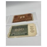 1923 GROUP OF GERMAN MARKS