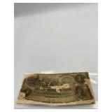 1862 $100 GREENSBOROUGH, MARYLAND NOTE GLUED ON