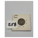 1922 PITTSBURGH RAILWAY 'S COMPANY GOOD FOR ONE