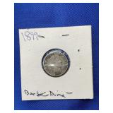 1899-P BARBER DIME