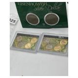 1971, 1978 IKE DOLLARS W/ 2004 -  P& D WESTWARD