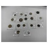 ASSORTED FOREIGN COINS