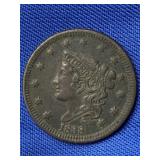 1838 LARGE CENT