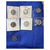 7 EARLY BUFFALO NICKELS