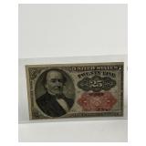 1874- 25 CENT FRACTIONAL CURRENCY