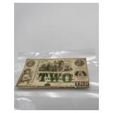 1862 JEFFERSON MISSOURI $2.00 NOTE
