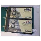 FIRST DAY COVERS INCLUDING STATE QUARTERS SEE