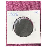 1828 LARGE CENT