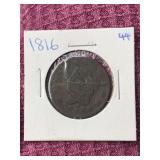1816 LARGE CENT