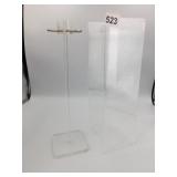 NECKLACE ORGANIZER WITH LUCITE BOX NO TOP OR