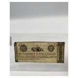 1862 FAYETTEVILLE AR 50 CENT NOTE