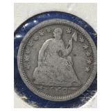 1853 LIBERTY SEATED HALF DIME