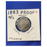 1883 V NICKEL WITHOUT CENTS