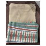 ROYAL VELVET BLANKET - 100% EGYPTIAN COTTON, TAN,