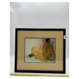 R.C. GORMAN (AMERICAN, 1931-2005) - SEATED FEMALE