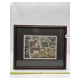 AERIAL PHOTOGRAPH OF BASEBALL STADIUM AND URBAN