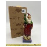 JIM SHORE SANTA FIGURINE HOLIDAY TRIM