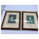 PAIR OF FRAMED PRINTS - STYLE OF REMBRANDT,