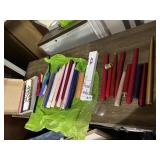 COLLECTION OF BLESSED CANDLES - MATERIALS &