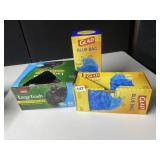 GLAD BLUE BAG TRASH BAGS AND GIANT EAGLE LARGE