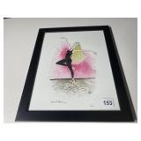 DANCING ON GLASS COVER - FRAMED ARTWORK,